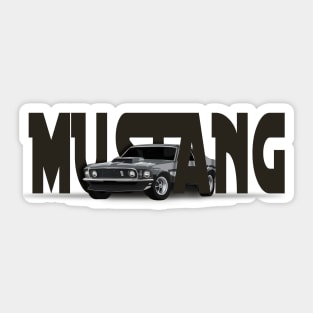 Ford Mustang 1969 Sticker